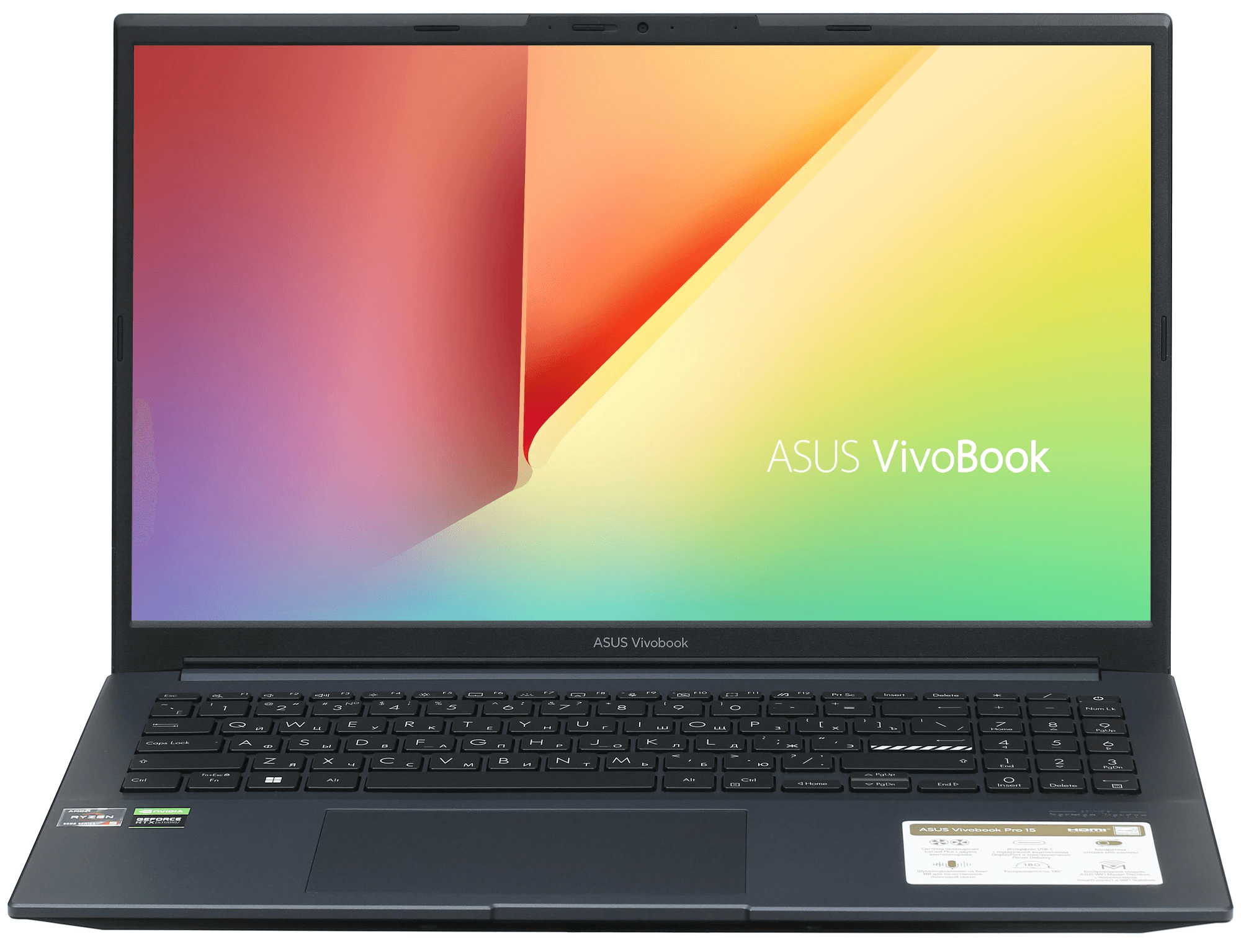 Ноутбук ASUS VivoBook Pro 15 RTX 3050
