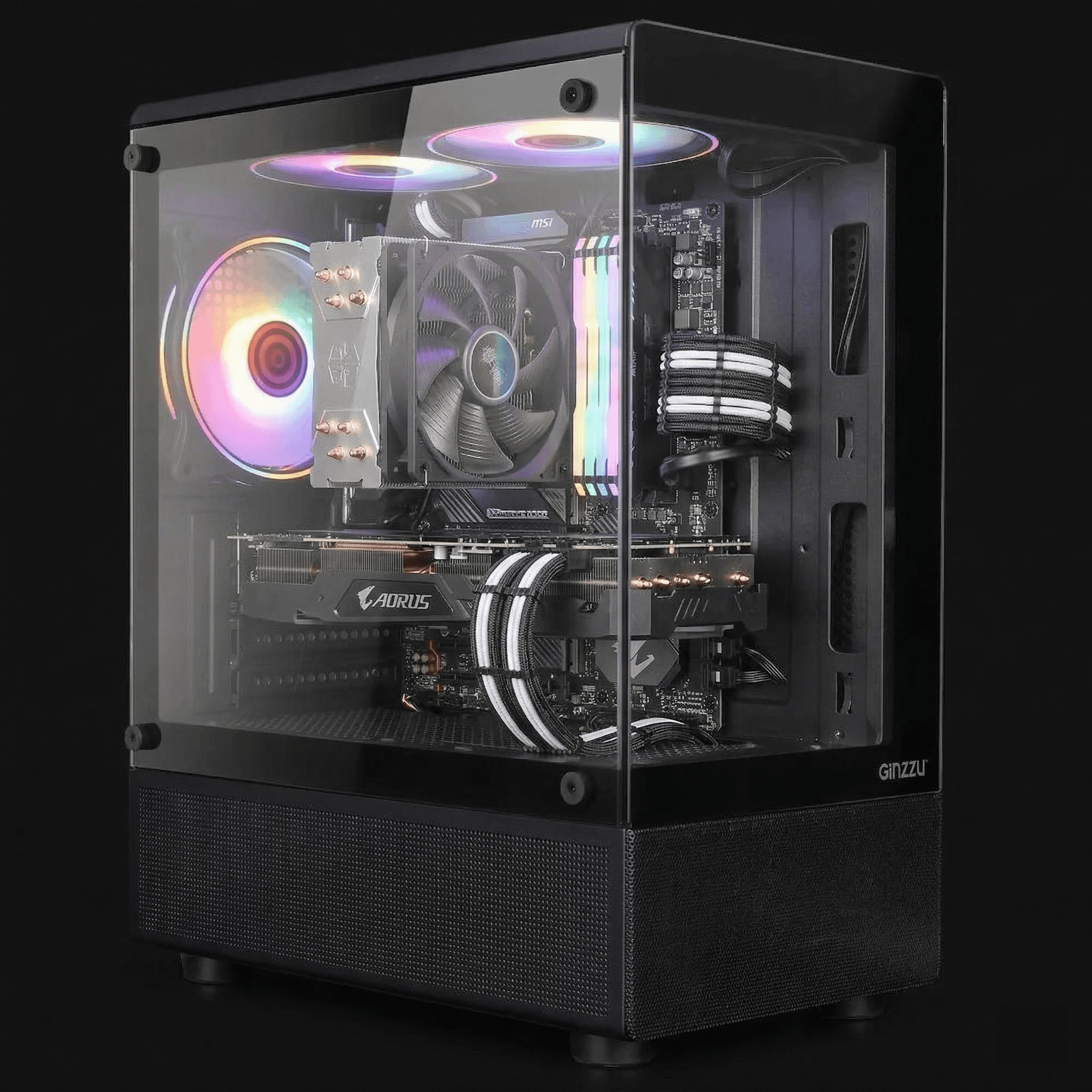 ПК CyberLine: Core AMD (Баланс мощности) rx 6600